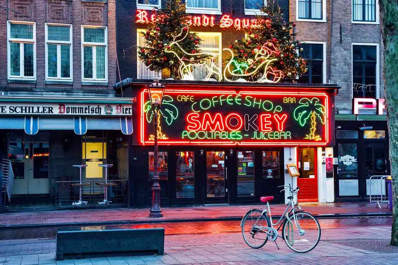 Amsterdam coffee shop