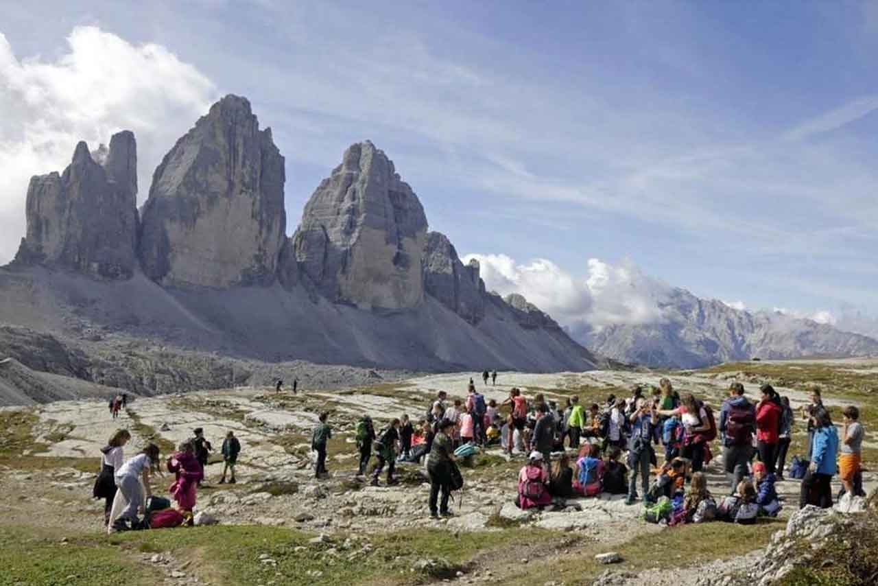 Tre cime di Lavaredo - overtourism